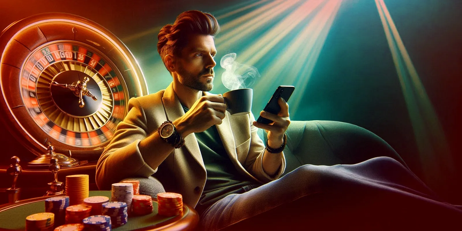 Sunset Casino Couple